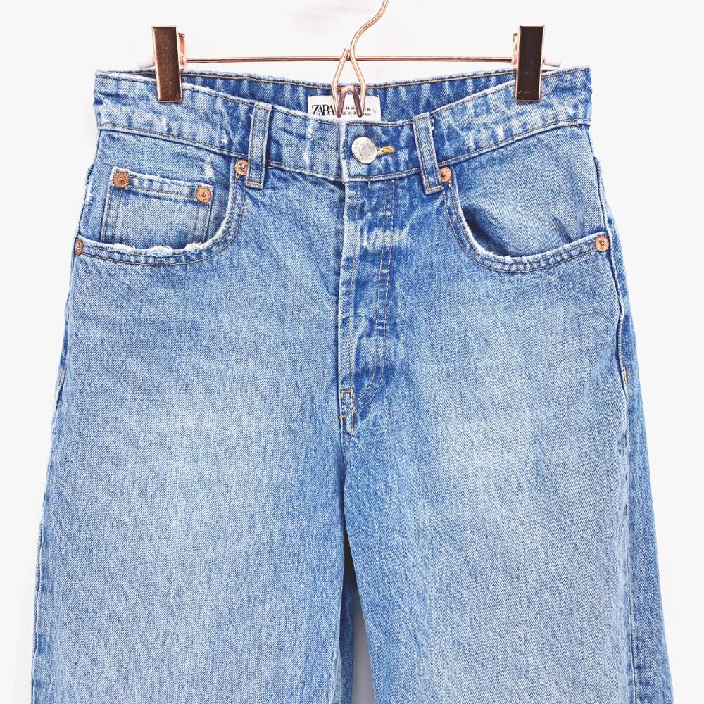 Zara The 90s Straight Leg Jeans - Picture 2 of 11